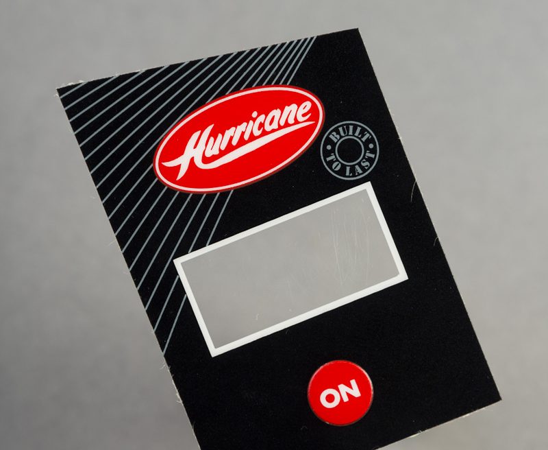 graphic overlay reverse print polycarbonate optically clear window